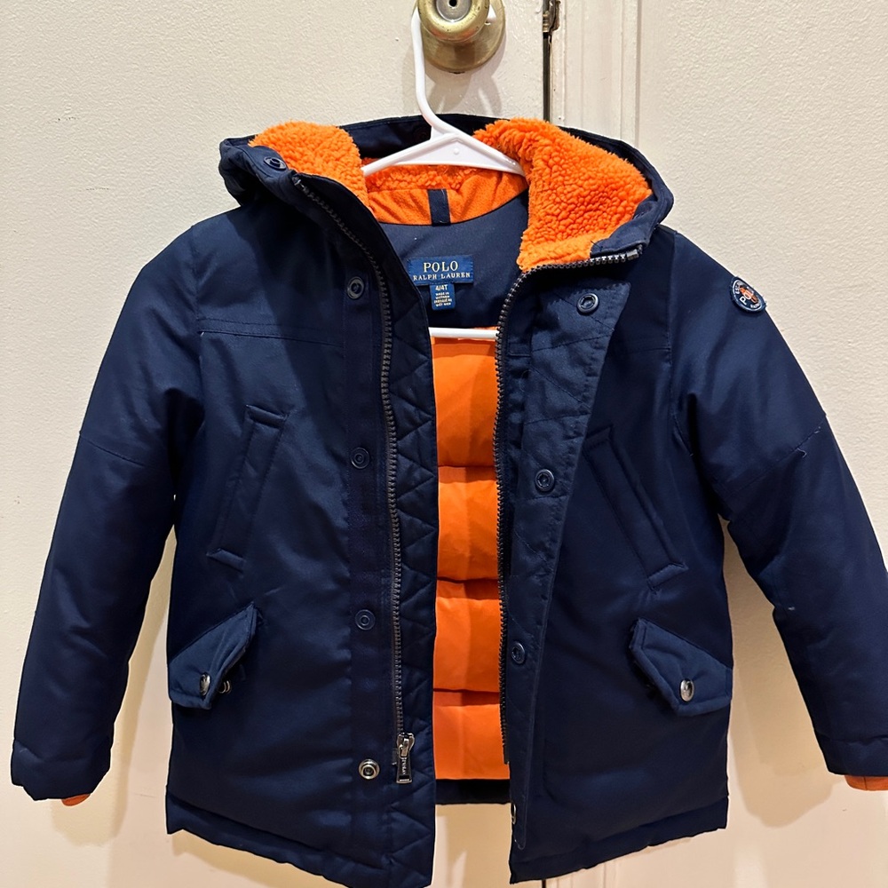 Boys Polo Coat